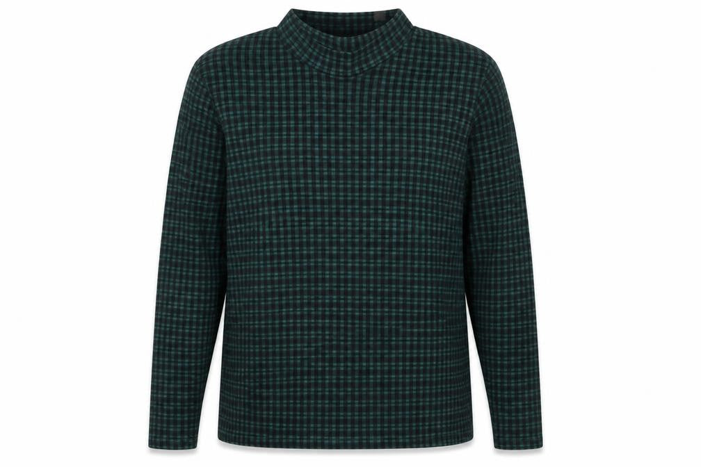 Primark Womens Green Check  Pullover Jumper Size 18