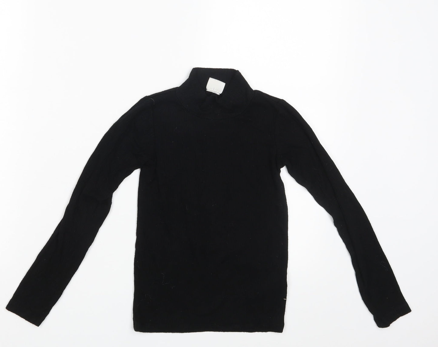 F&F Girls Black   Pullover Jumper Size 9-10 Years