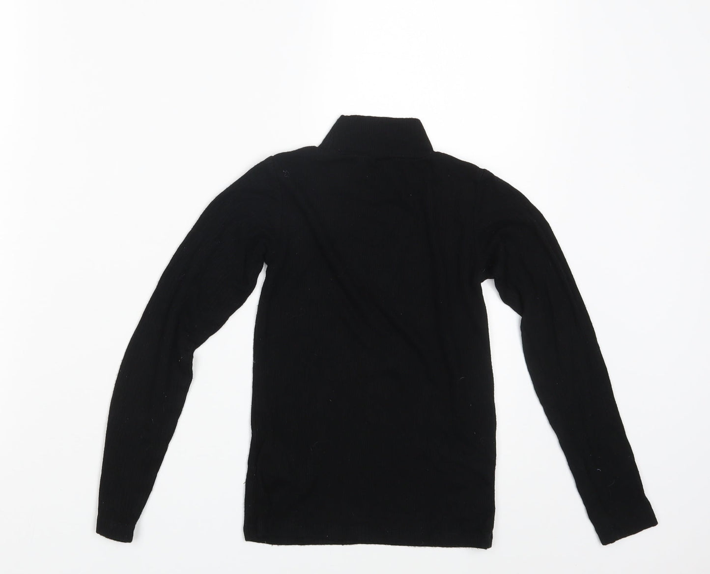 F&F Girls Black   Pullover Jumper Size 9-10 Years