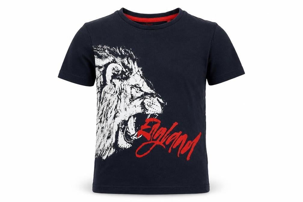 TU Boys Blue   Basic T-Shirt Size 7 Years  - England