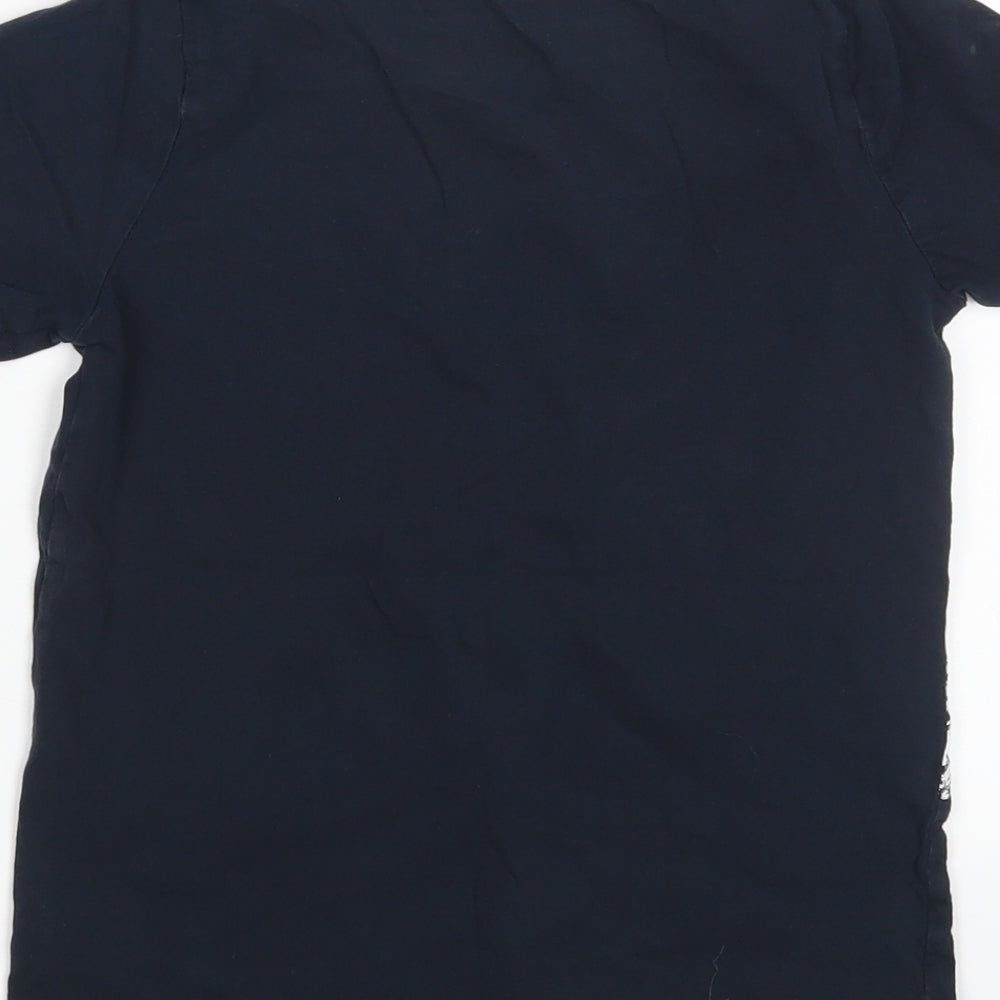 TU Boys Blue   Basic T-Shirt Size 7 Years  - England