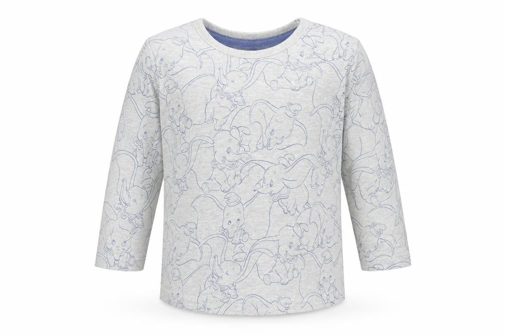 George Baby Grey   Basic T-Shirt Size 6-9 Months  - Elephant