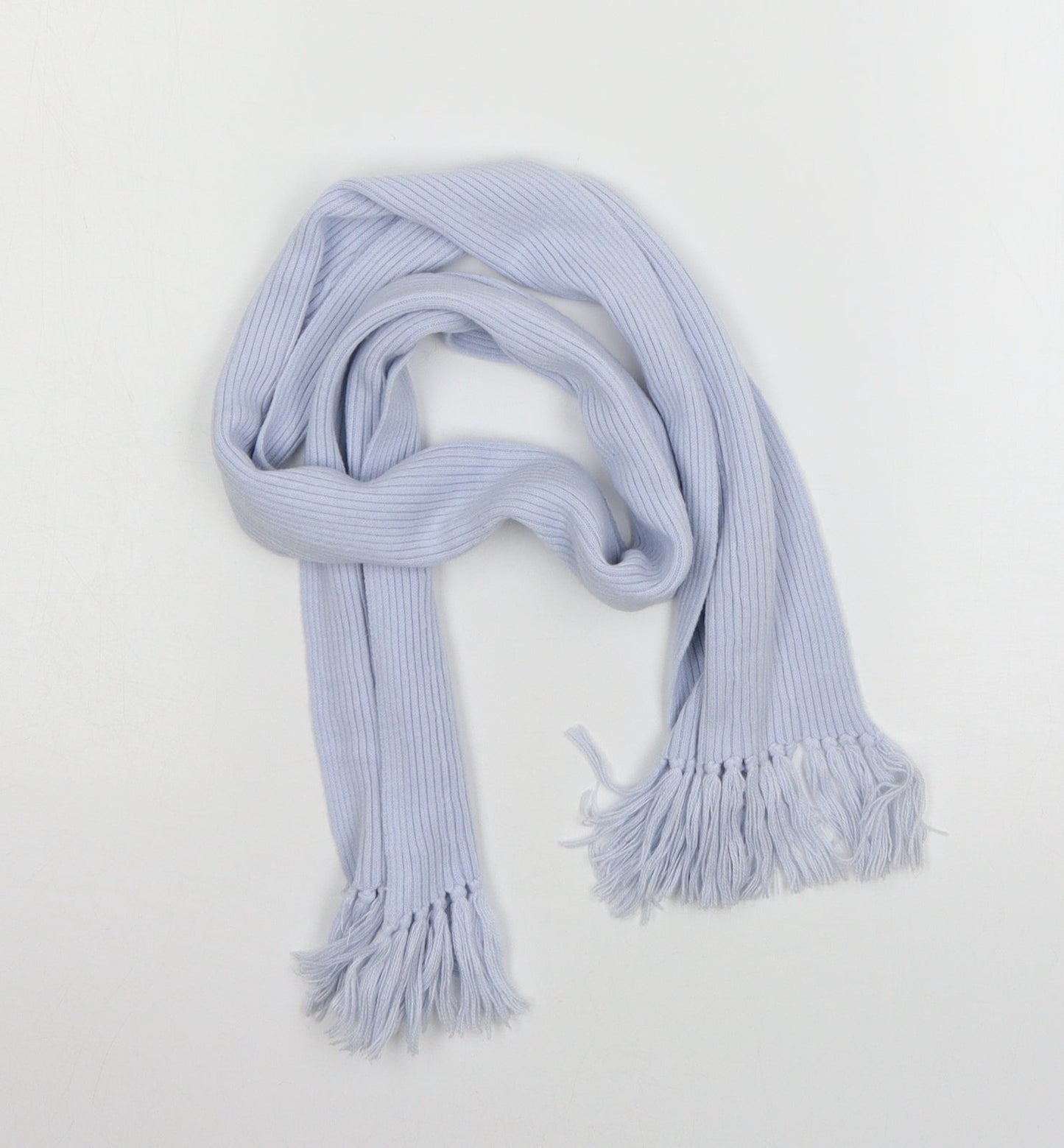 Preworn Womens Blue  Knit  Scarf