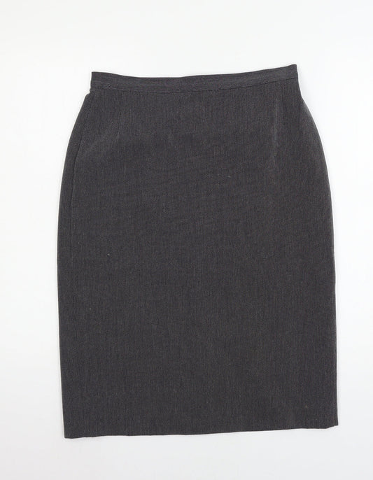 Marks and Spencer Womens Green Polka Dot  A-Line Skirt Size 12