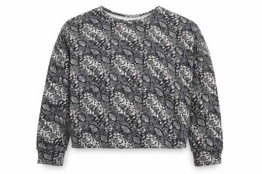 Zara Womens Multicoloured Animal Print  Pullover Sweatshirt Size M