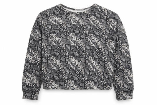 Zara Womens Multicoloured Animal Print  Pullover Sweatshirt Size M