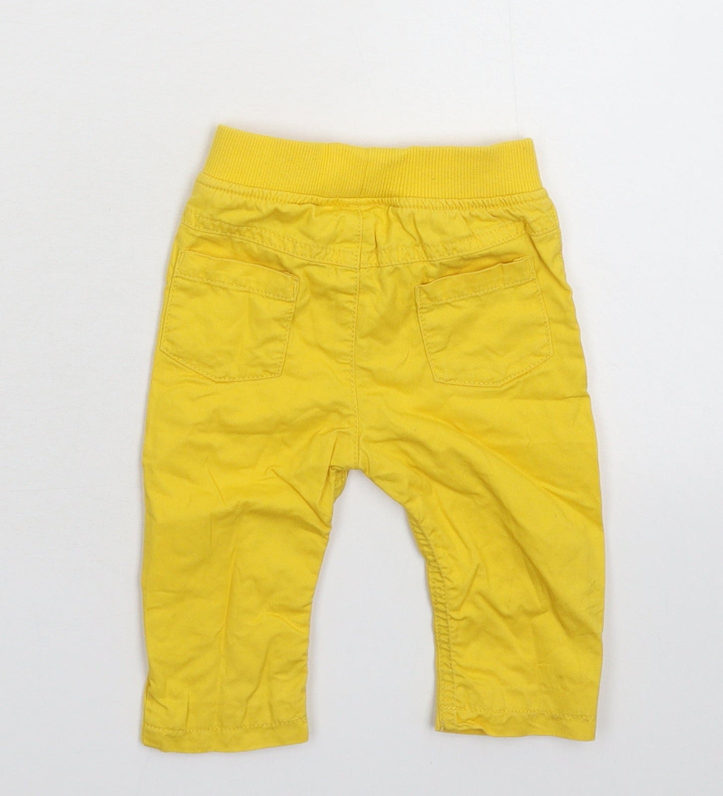 Marks and Spencer Baby Yellow   Capri Trousers Size 6-9 Months