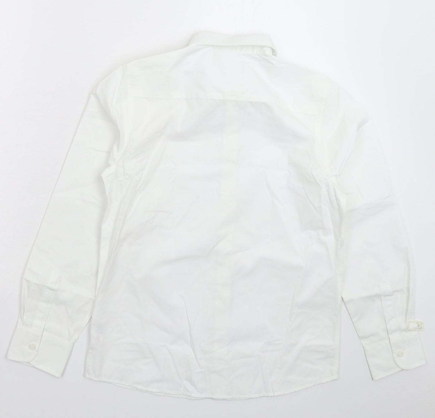 TU Boys White   Basic Button-Up Size 13 Years