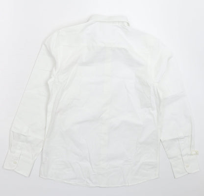 Tu Boys White   Basic Button-Up Size 13 Years