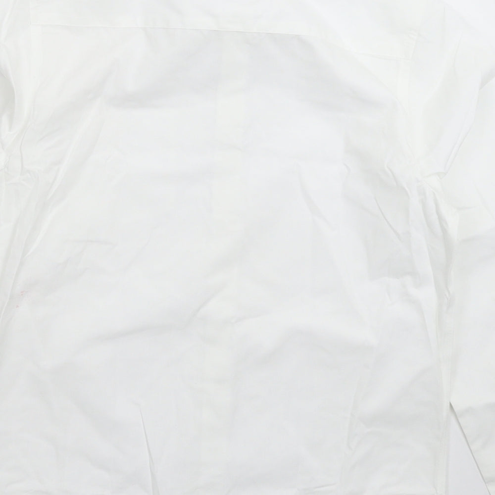 TU Boys White   Basic Button-Up Size 13 Years