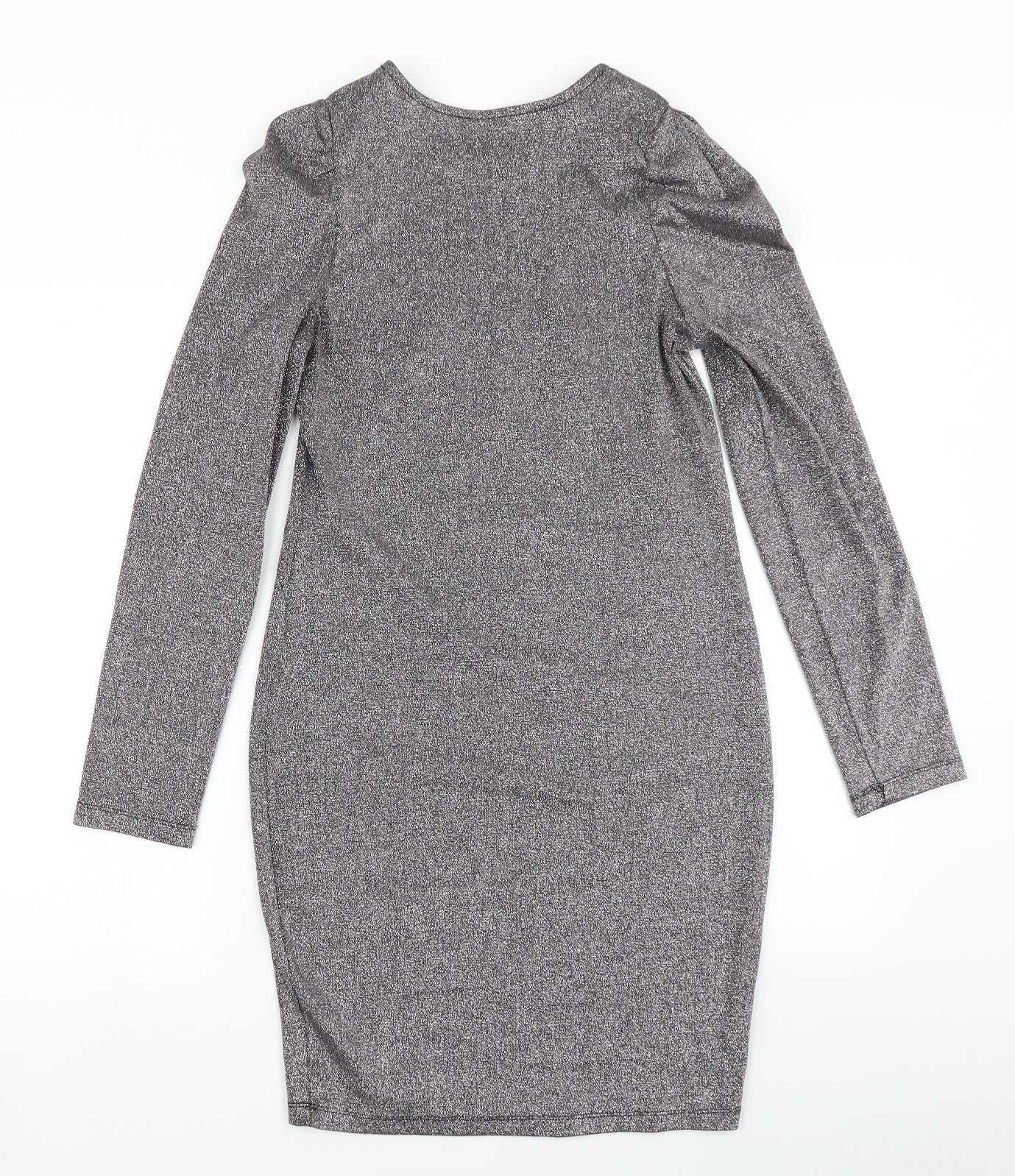 C Womens Silver   Bodycon  Size S