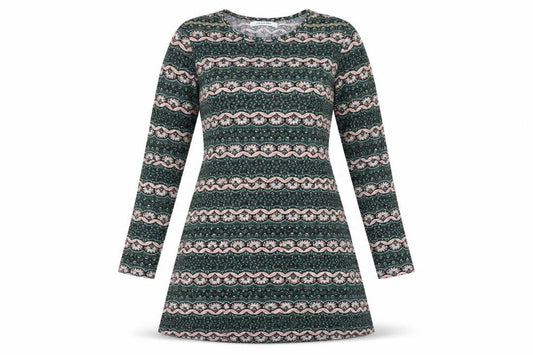 glamarous Womens Multicoloured Geometric  Fit & Flare  Size XS