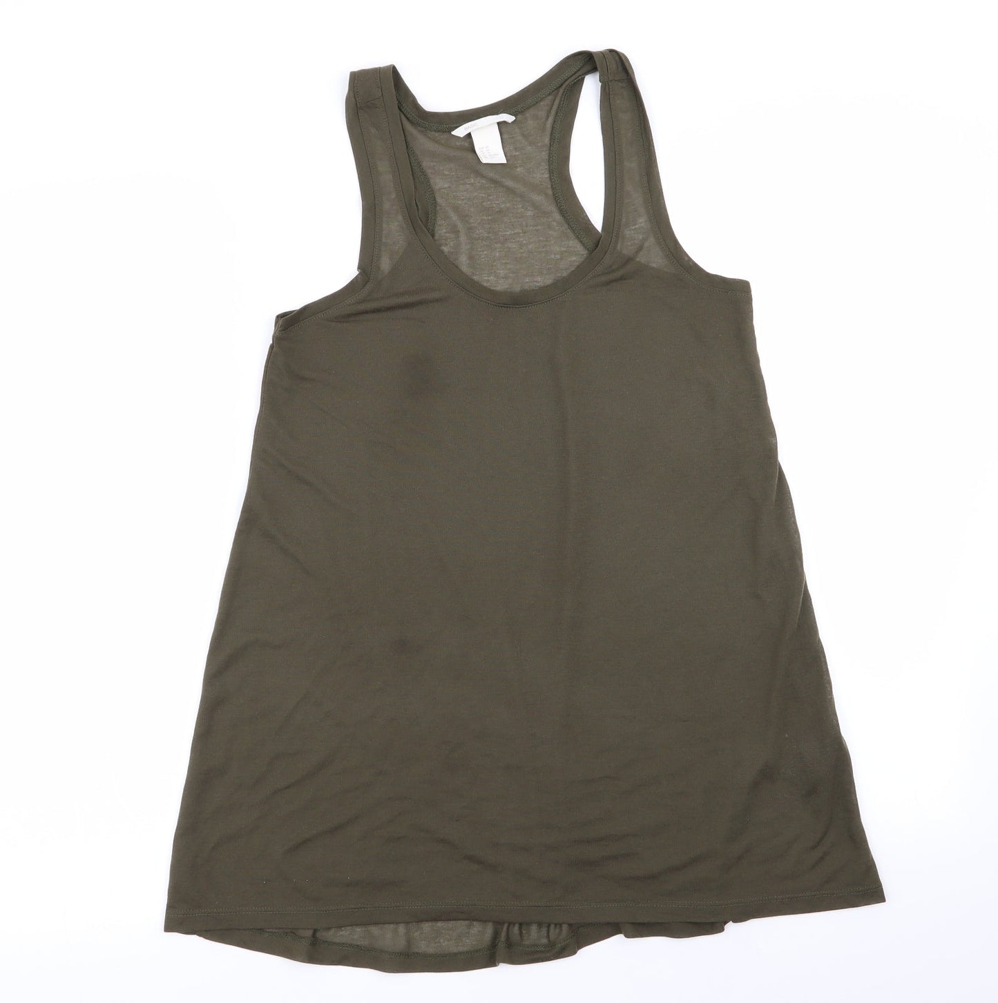 H&M Womens Green   Basic Tank Size XS
