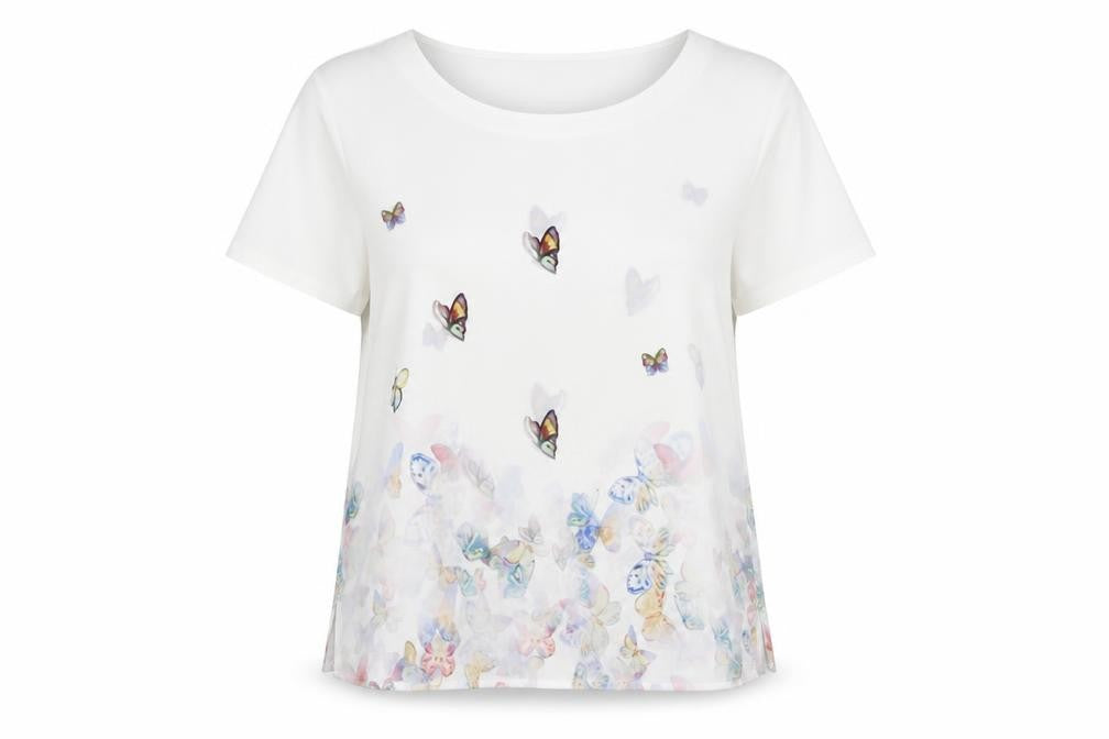 Preworn Womens White   Basic Blouse Size L