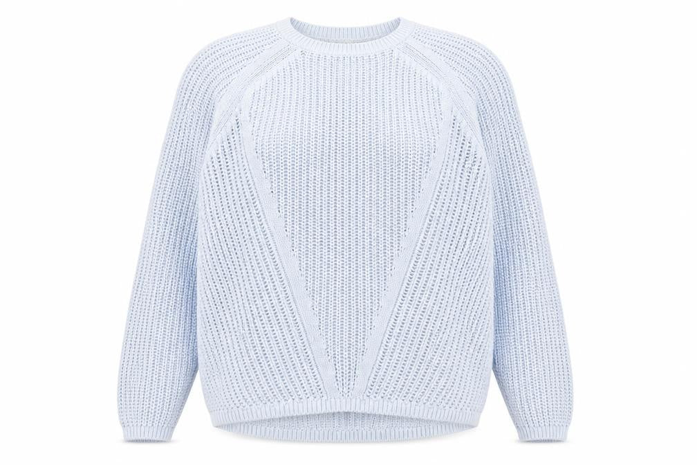 H&M Womens Blue   Pullover Jumper Size M