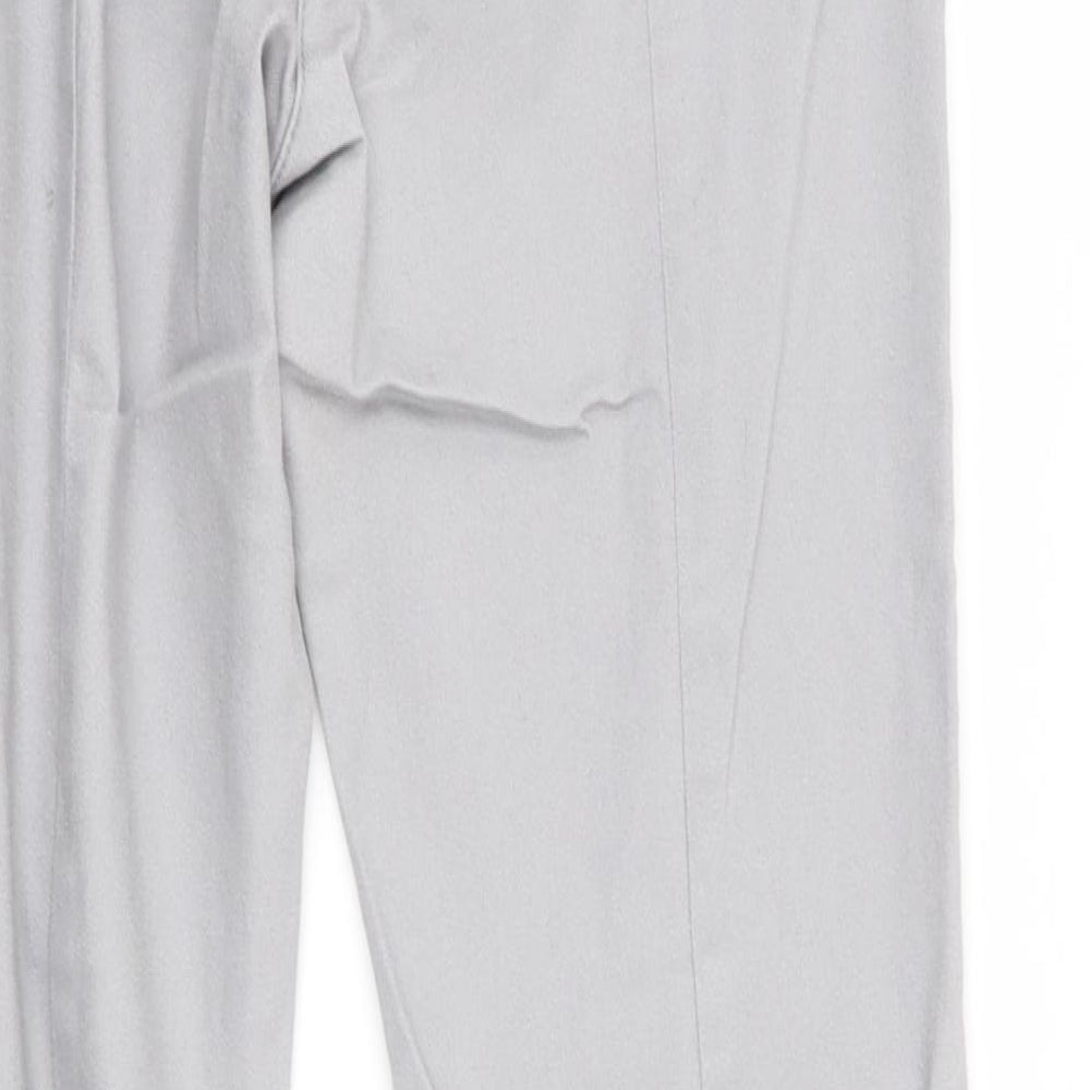 H&M Womens Grey   Trousers  Size 10 L29 in