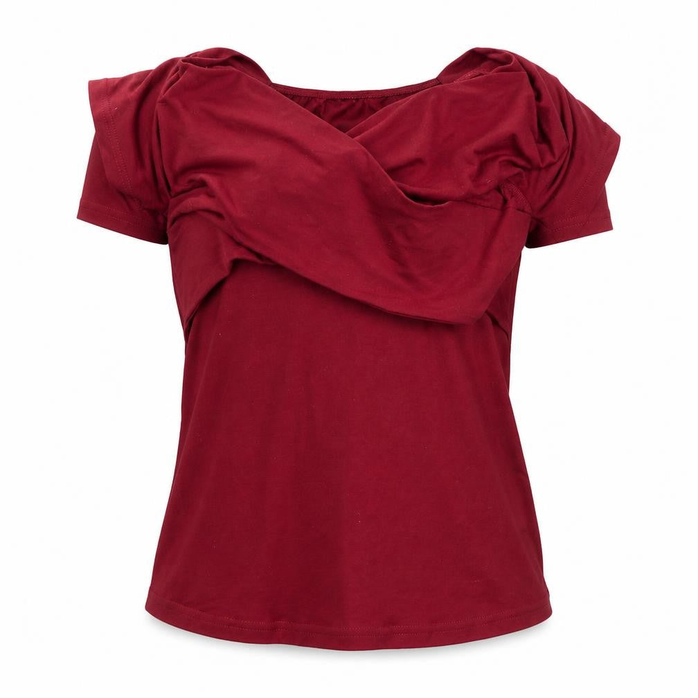 Shein  Womens Red   Basic T-Shirt Size S
