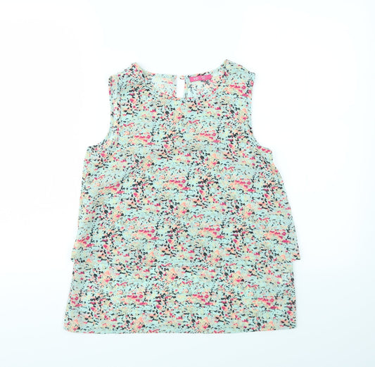 YD Girls Multicoloured Floral  Basic Blouse Size 12-13 Years