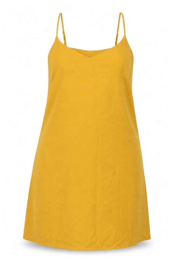 miss guided Womens Yellow   Fit & Flare  Size 12