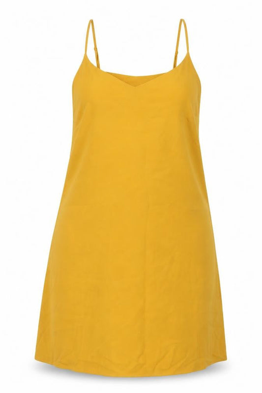 miss guided Womens Yellow   Fit & Flare  Size 12