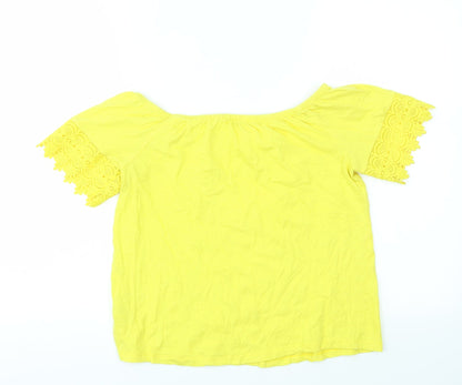 Matalan Womens White   Basic T-Shirt Size 8