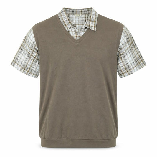 Cotton Traders Mens Brown   Pullover Sweatshirt Size L