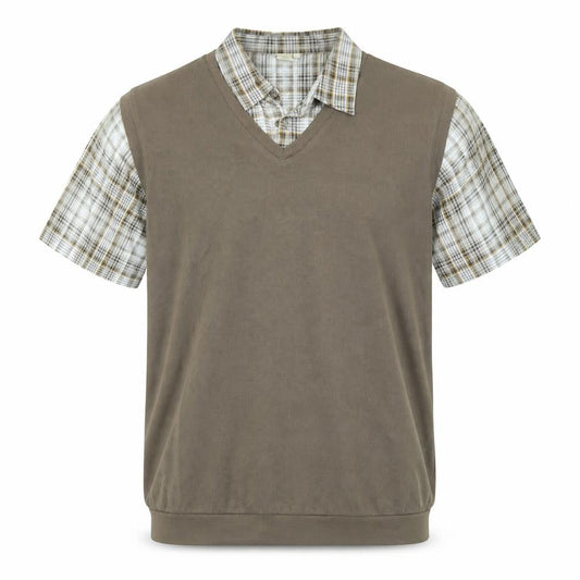 Cotton Traders Mens Brown   Pullover Sweatshirt Size L