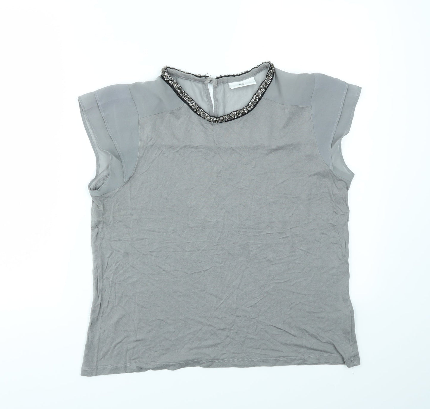 NEXT Womens Grey   Basic T-Shirt Size 14