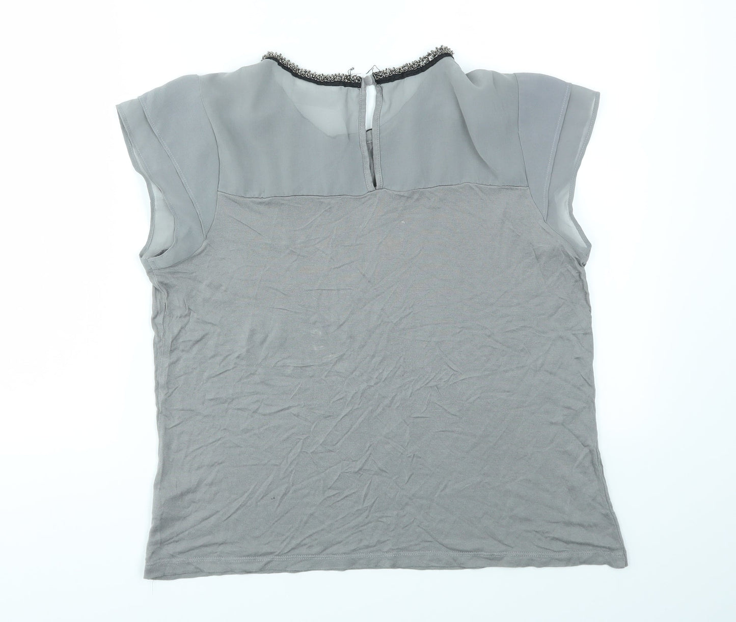 NEXT Womens Grey   Basic T-Shirt Size 14