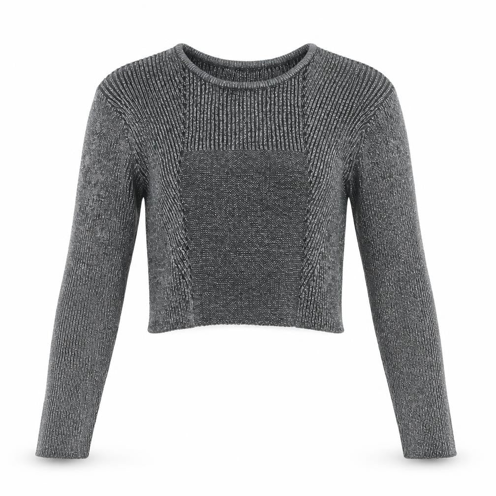 H&M Womens Silver   Pullover Jumper Size 8