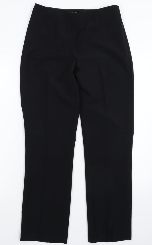 Debenhams Womens Black   Dress Pants Trousers Size 8 L28 in