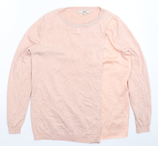 NEXT Womens Pink  Knit Pullover Jumper Size 12