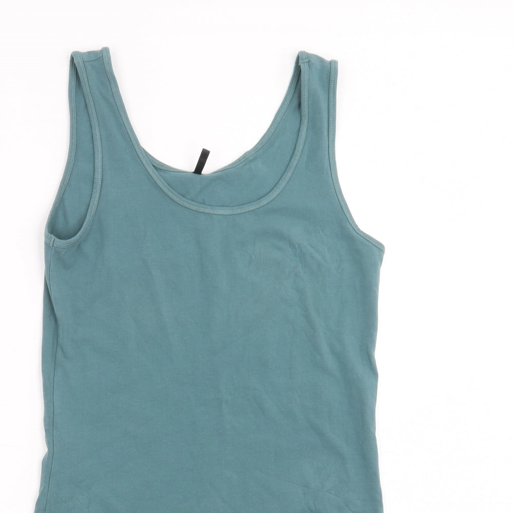 Only Womens Green   Basic Tank Size L