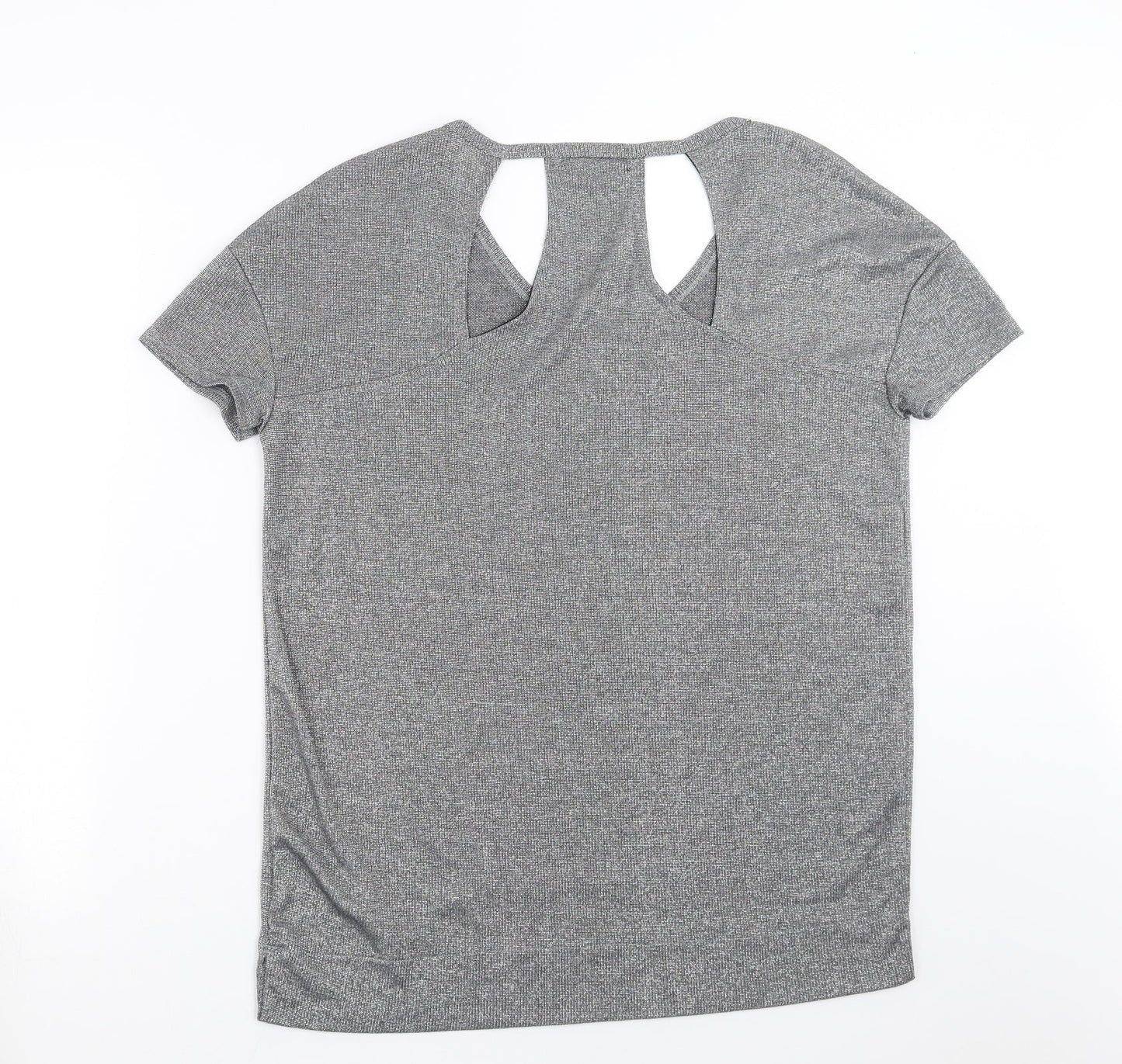 NEXT Womens Silver   Basic T-Shirt Size 10