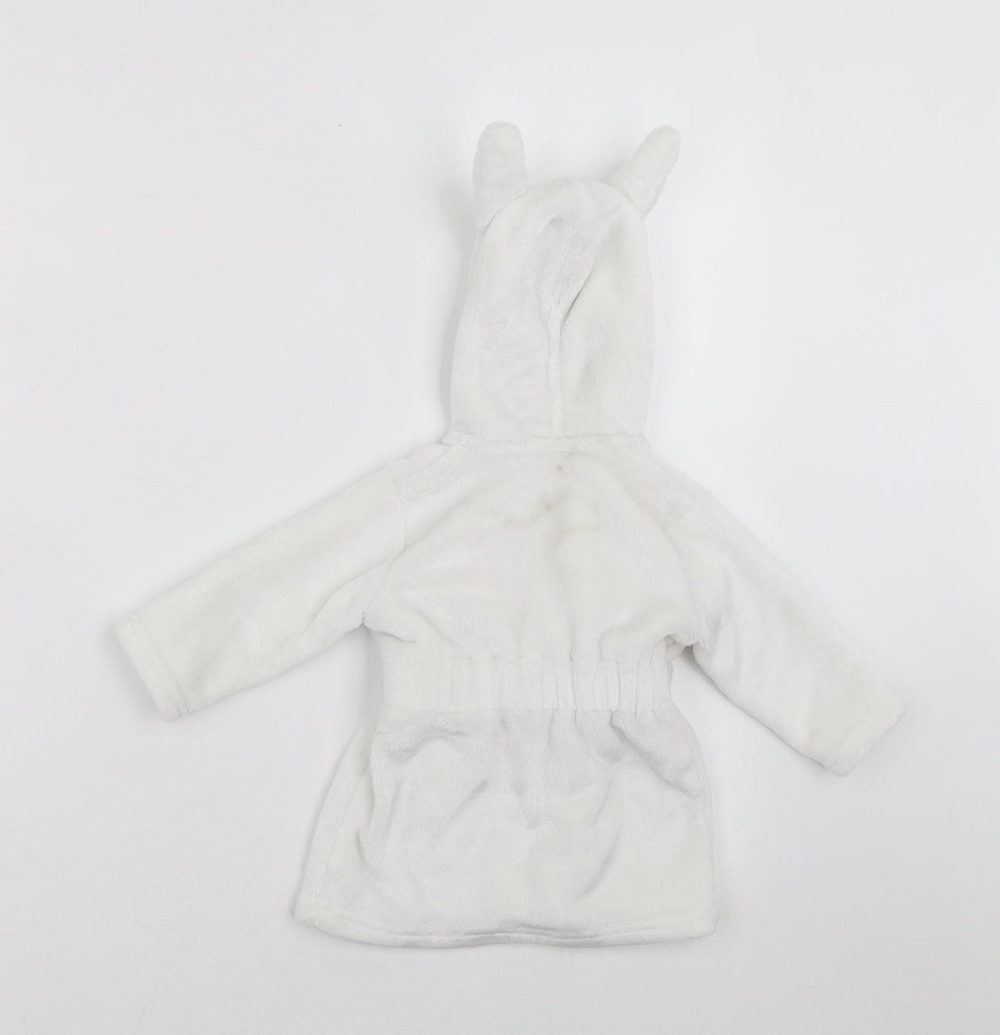Billie Baby White Solid   Robe Size 3-6 Months