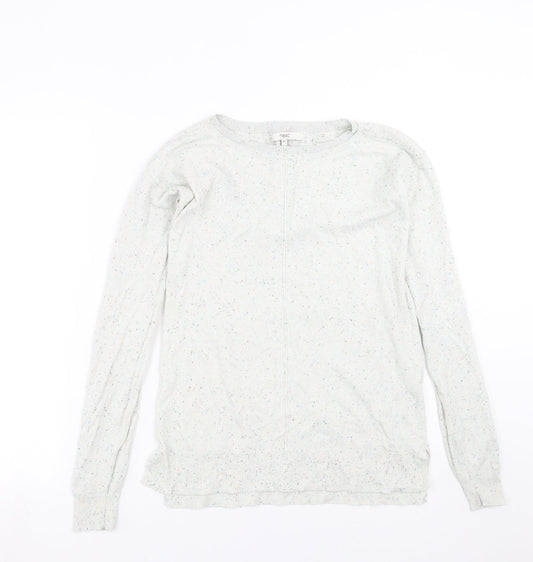 NEXT Womens Green  Knit Pullover Jumper Size 8  - dotted pattern