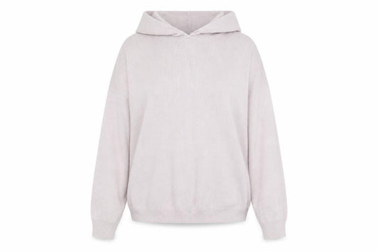 Boohoo Womens Purple  Knit Pullover Hoodie Size M