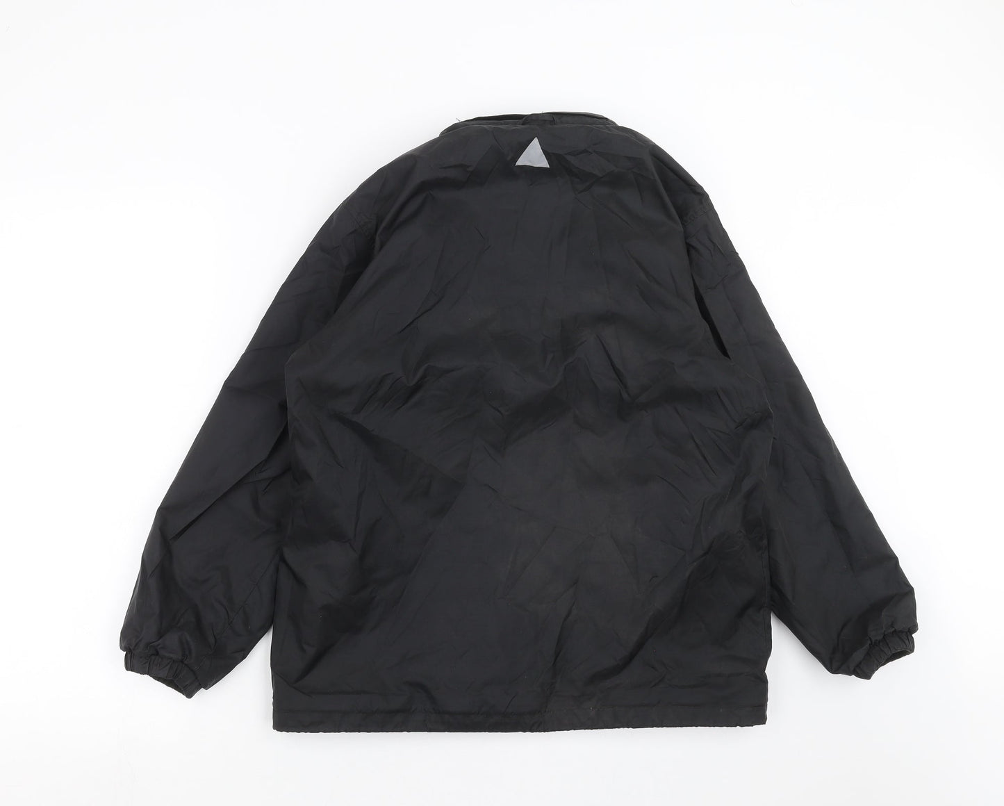 Blue Max Boys Black   Jacket  Size 11-12 Years