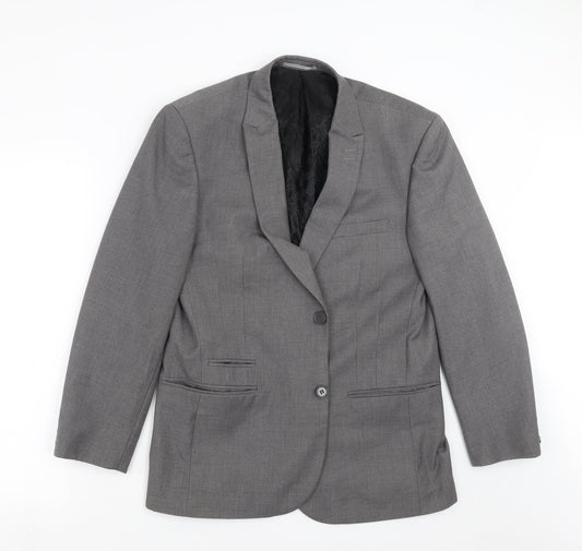 Skopes Mens Grey   Jacket Suit Jacket Size 40