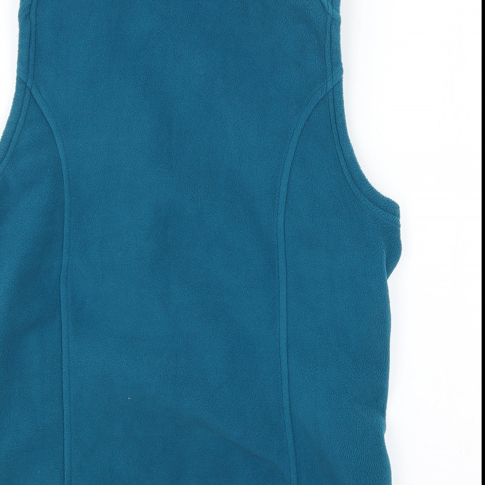 Lands End Womens Blue   Vest Jumper Size S