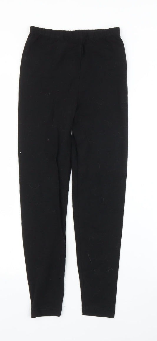 Women's Wardrobe Girls Black   Carrot Trousers Size 12 Years