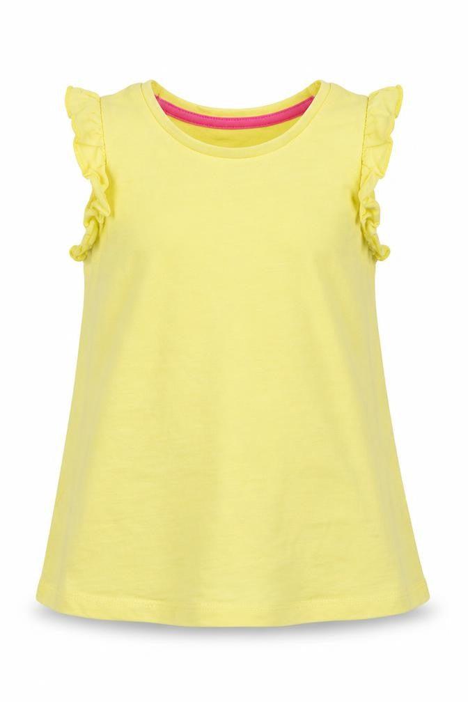 Matalan Girls Yellow   Basic T-Shirt Size 2 Years