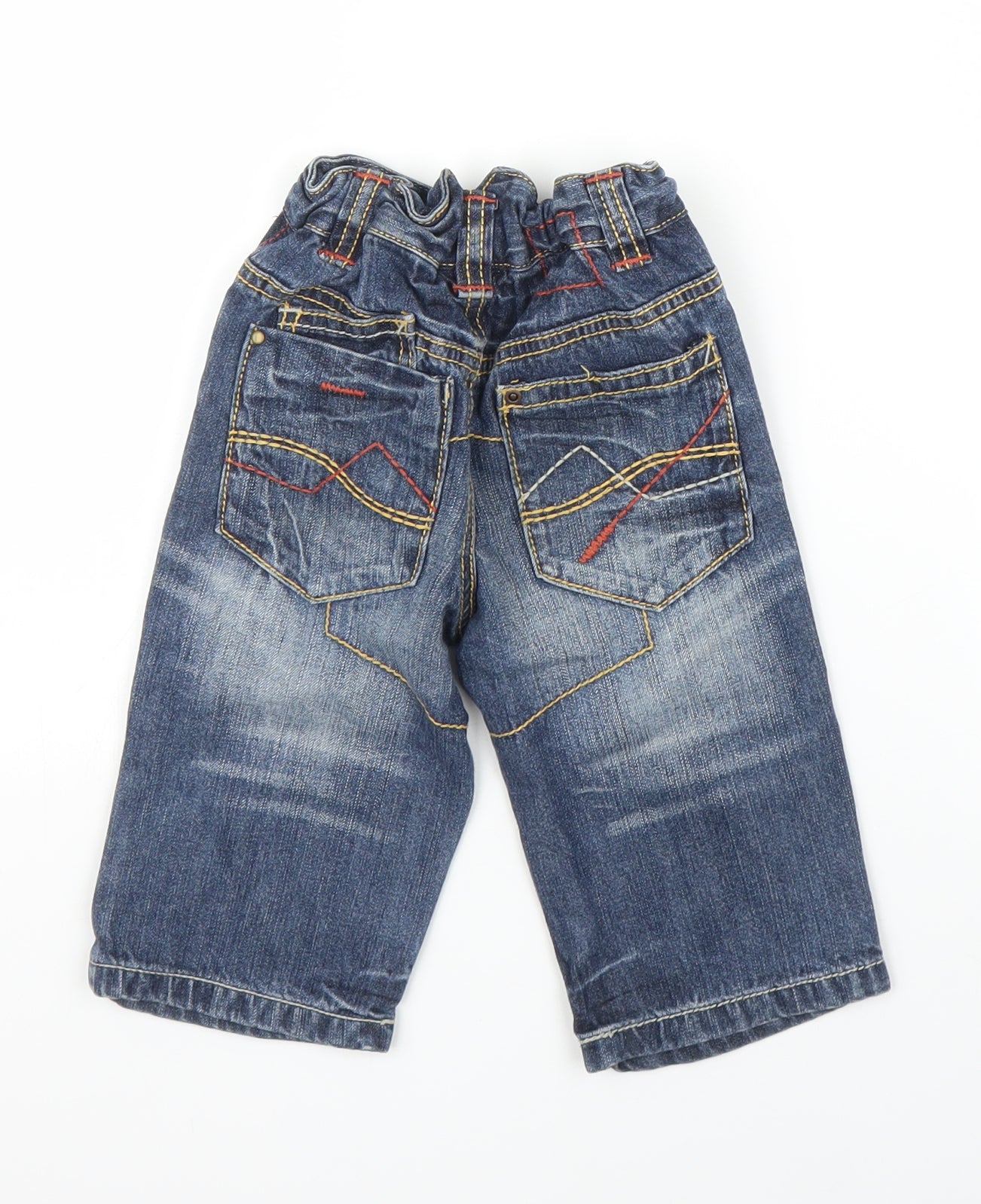 NEXT Boys Blue  Denim Capri Jeans Size 9-12 Months