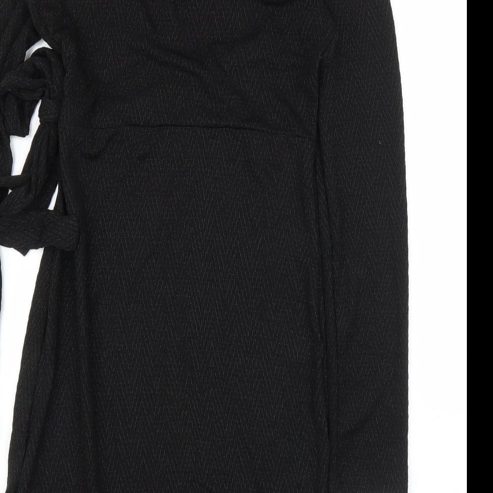 Blue Vanilla Womens Black   A-Line  Size 10