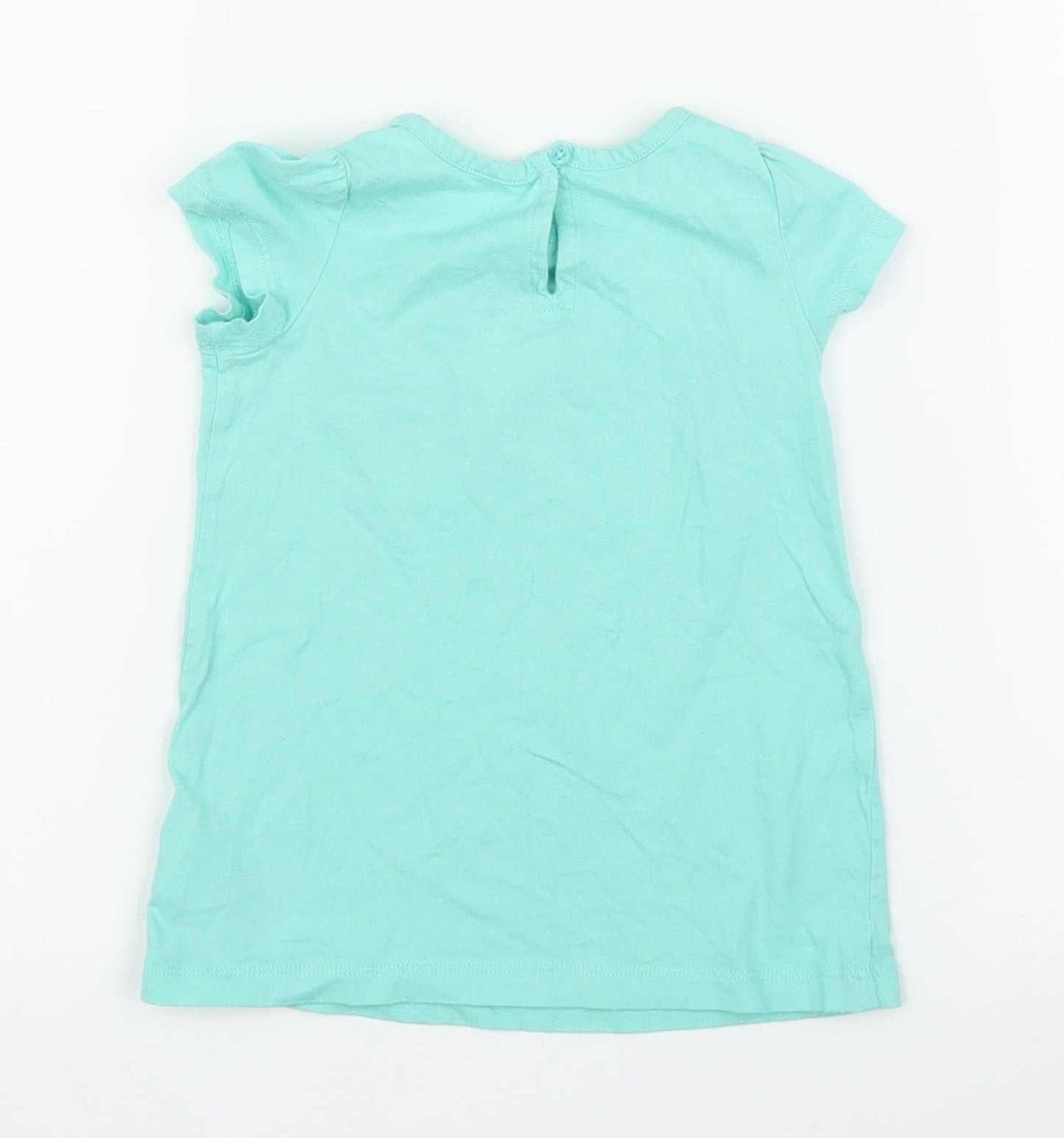 Gap Girls Green   Basic T-Shirt Size 12 Months