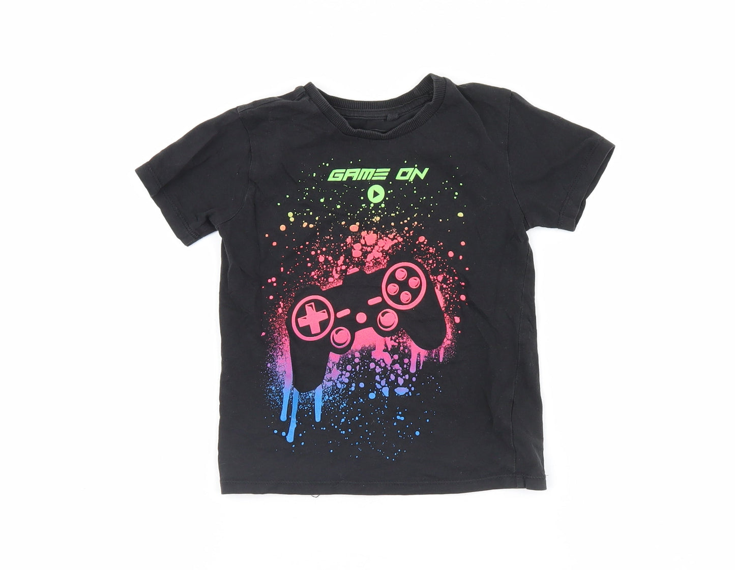 NEXT Boys Black   Basic T-Shirt Size 2XS