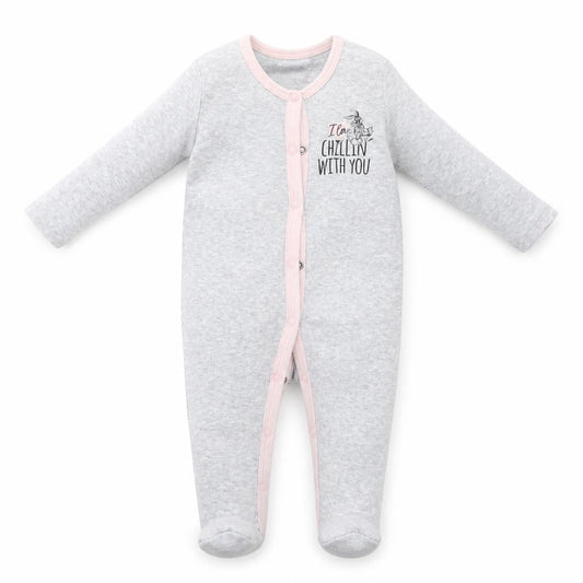 Looney Toons Girls Grey   Babygrow One-Piece Size 0-3 Months