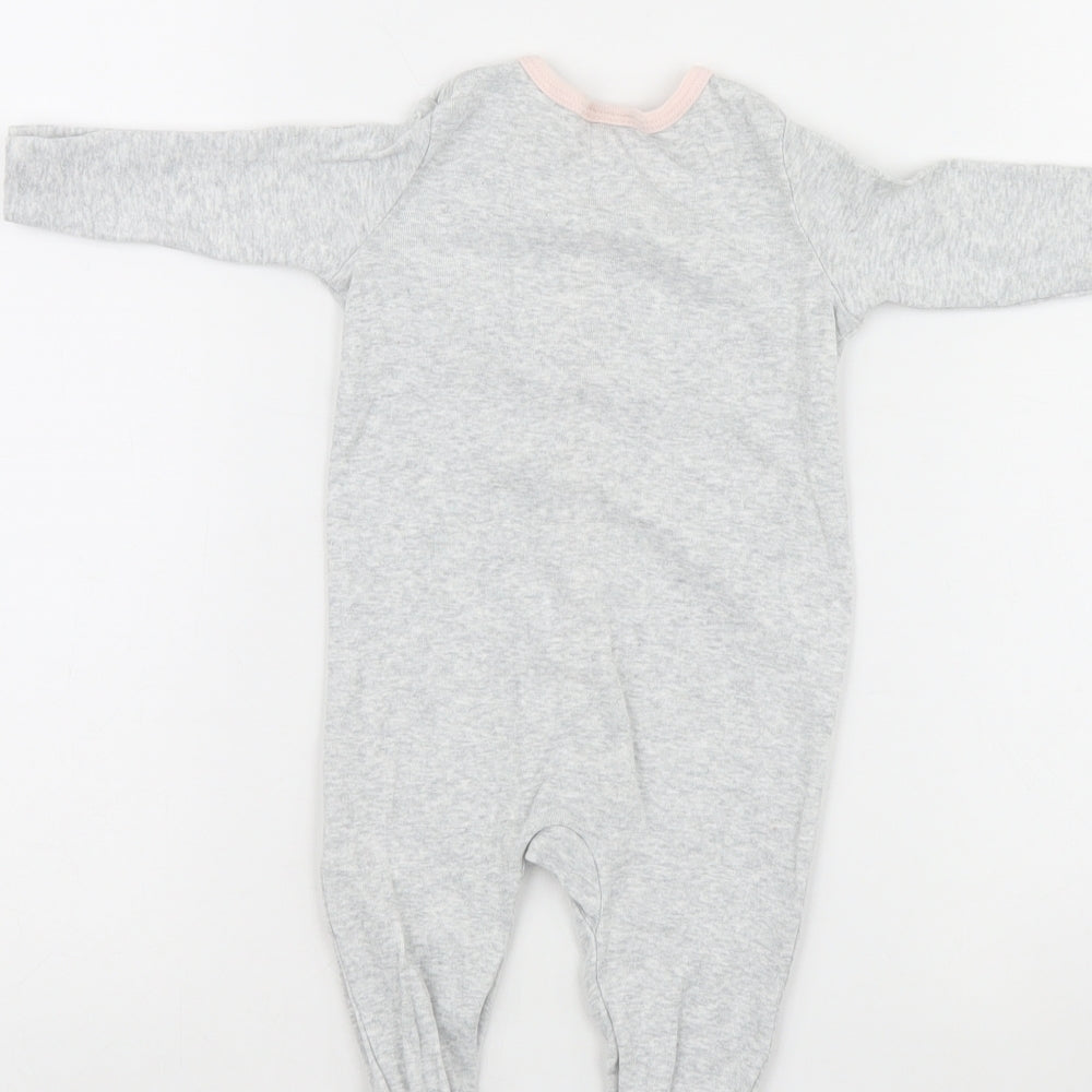 Looney Toons Girls Grey   Babygrow One-Piece Size 0-3 Months