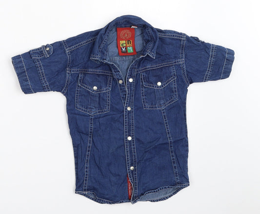 Envy Boys Blue   Basic Button-Up Size 4 Years