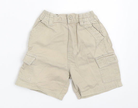 Cherokee Boys Beige   Cropped Trousers Size 12-18 Months